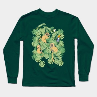 Monkey Safari Long Sleeve T-Shirt